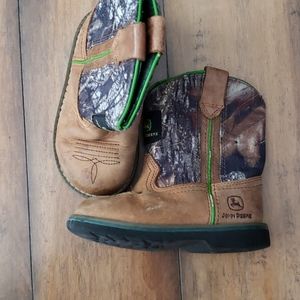 John Deere Cowboy boots 6.5 Infant